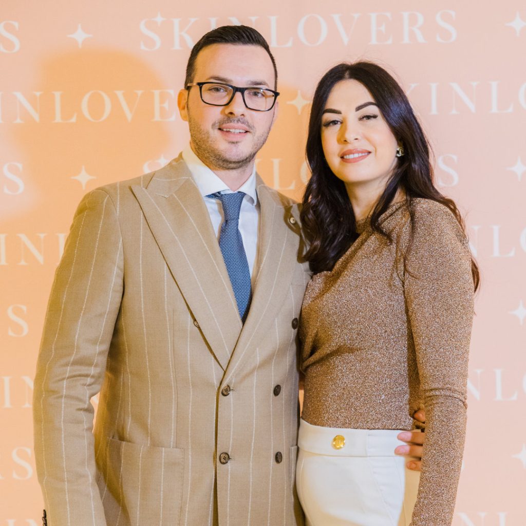 Valentina Coscione e Diego Dolciami, founder di Skinlovers